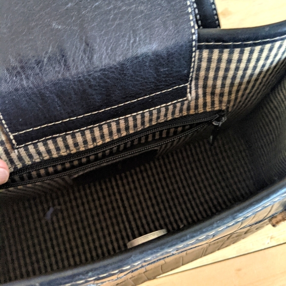 Vintage Brighton black crocodile bag - Picture 7 of 11